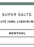Super Salts 10mL E-Liquid | Menthol-Image 1