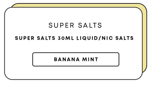 Super Salts 30mL E-Liquid