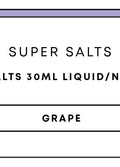 Super Salts 30mL E-Liquid | Grape-Image 1