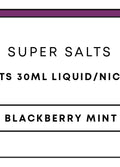 Super Salts 30mL E-Liquid HS | Blackberry Mint-Image 1