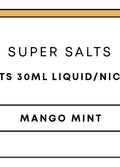 Super Salts 30mL E-Liquid HS | Mango Mint-Image 1