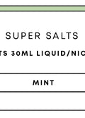 Super Salts 30mL E-Liquid HS | Mint-Image 1