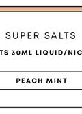 Super Salts 30mL E-Liquid HS | Peach Mint-Image 1