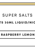 Super Salts 30mL E-Liquid HS | Raspberry Lemon-Image 1