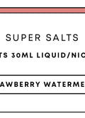 Super Salts 30mL E-Liquid HS | Strawberry Watermelon-Image 1