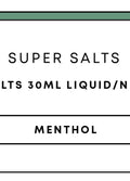 Super Salts 30mL E-Liquid | Menthol-Image 1