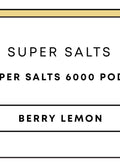 Super Salts 6000 Pods | Berry Lemon-Image 1