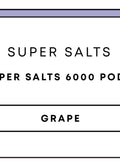Super Salts 6000 Pods | Grape-Image 1