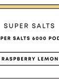 Super Salts 6000 Pods | Raspberry Lemon-Image 1