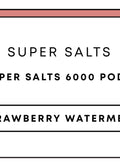 Super Salts 6000 Pods | Strawberry Watermelon-Image 1