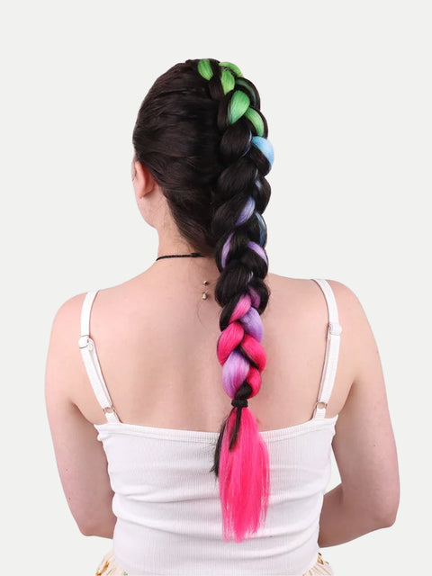 Synthetic DIY Jumbo Festival Hair Braid