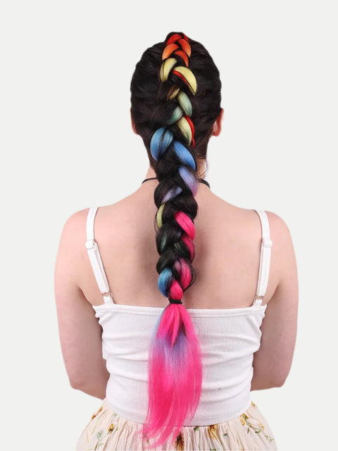 Synthetic DIY Jumbo Festival Hair Braid