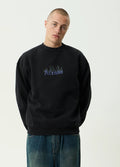 Temporal - Recycled Heavyweight Crew Neck | Stone Black-Image 1