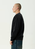 Temporal - Recycled Heavyweight Crew Neck | Stone Black-Image 3