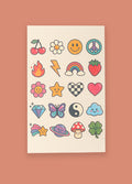 Temporary Tattoo Sheet | Icons-Image 1