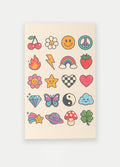 Temporary Tattoo Sheet | Icons-Image 2
