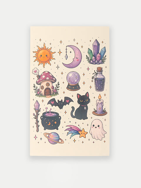 Temporary Tattoo Sheet