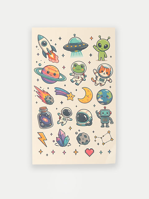 Temporary Tattoo Sheet