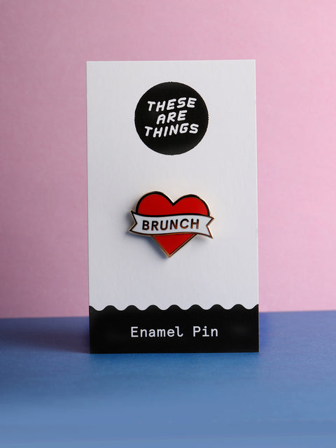 These Are Things Pin- Heart Brunch