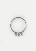 Three Opal Split Ring 20G | White-Image 1