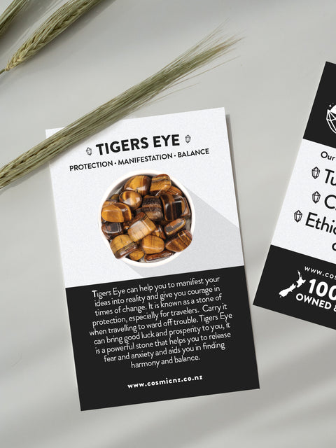 Tigers Eye -Tumbled