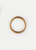 Titanium Plated Hinged Ring 14G | Gold-Image 1