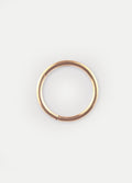 Titanium Plated Hinged Ring 16G | Gold-Image 1
