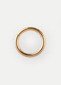 Titanium Plated Hinged Ring 16G | Gold-Image 2
