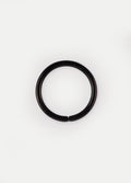 Titanium Plated Split Ring 18G | Black-Image 1