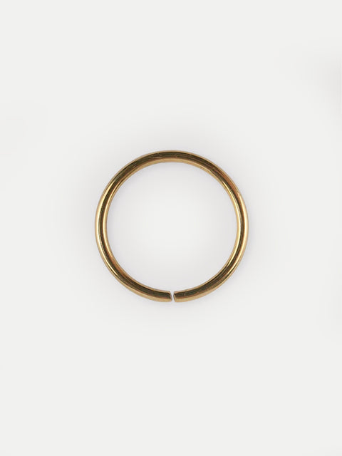 Titanium Plated Split Ring 18G