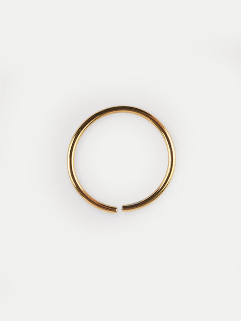 Titanium Plated Split Ring 20G