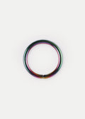 Titanium Plated Split Ring 20G | Rainbow-Image 1
