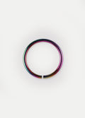 Titanium Plated Split Ring 20G | Rainbow-Image 2