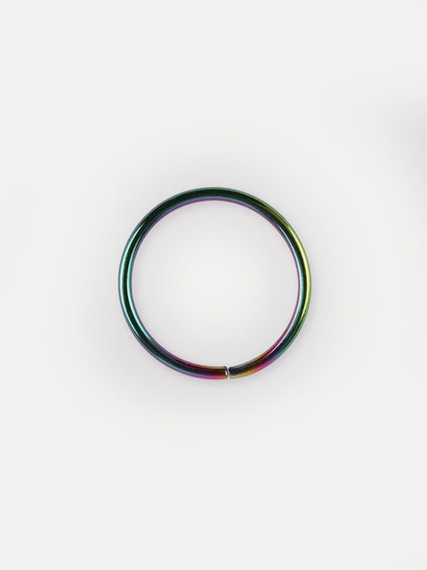 Titanium Plated Split Ring 20G