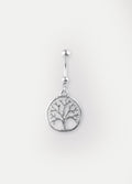 Tree Of Life Navel Barbell 14G | Steel-Image 1