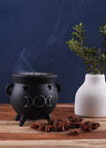 Triple Moon Cauldron Cone Holder | One Colour-Image 1
