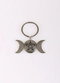 Triple Moon Keyring | One Colour-Image 2