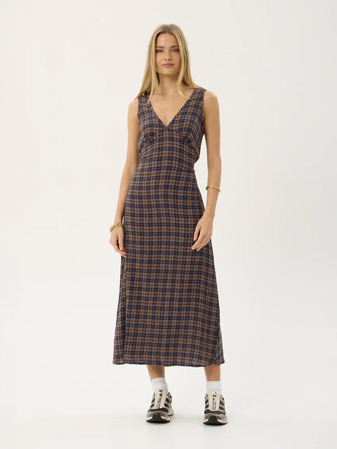 Tully - Seersucker Maxi Dress