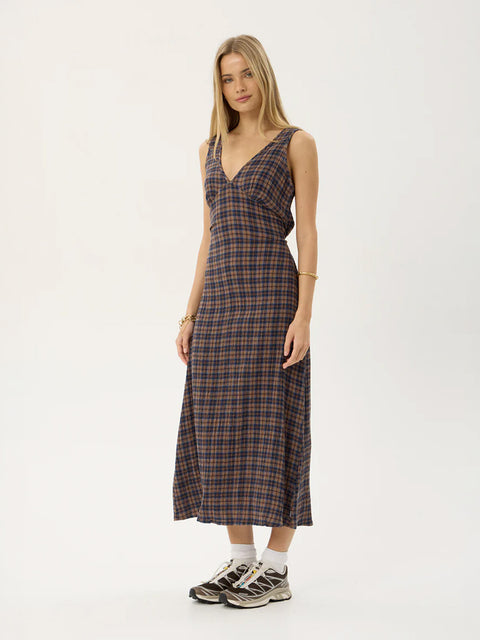 Tully - Seersucker Maxi Dress