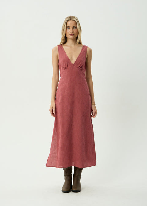 Tully - Seersucker Maxi Dress