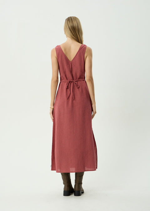 Tully - Seersucker Maxi Dress