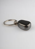 Tumbled Crystal Keyring | Magnetic Hematine-Image 2