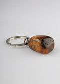 Tumbled Crystal Keyring | Tigers Eye-Image 2