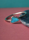 Turquoise Cloud Sterling Silver Ring | One Colour-Image 1
