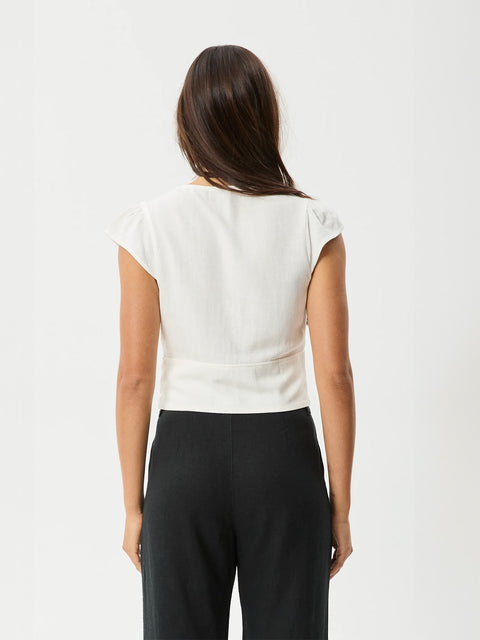 Twila - Linen Button Up Top