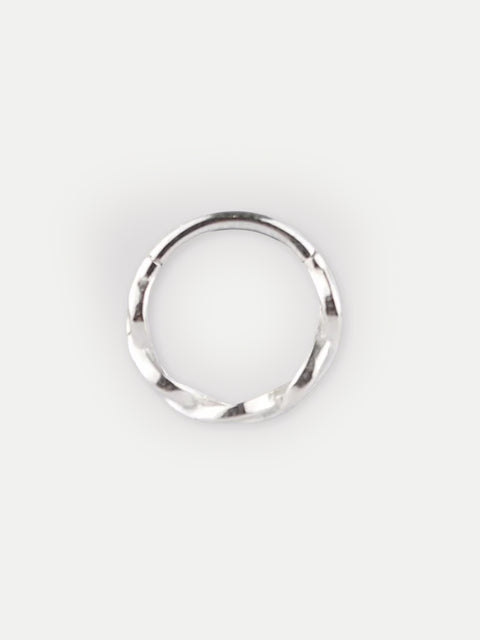 Twist Hinged Ring 16G