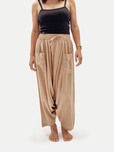 Unisex Cotton Harem Pants