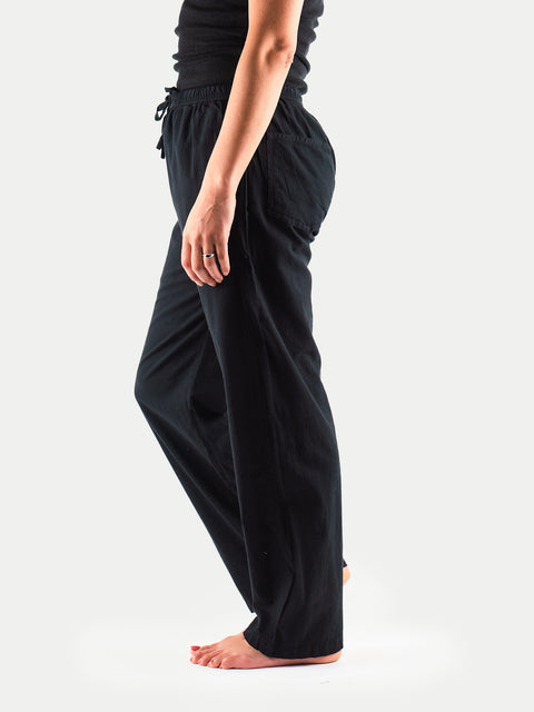 Unisex Cotton Straight Leg Pants