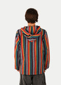 Unisex Cotton Stripey Hoody | Rainbow-Image 5