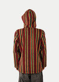Unisex Cotton Stripey Hoody | Rasta-Image 5